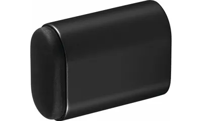 Produktbild von hermeta Wandtürpuffer 4700/4702/4704 Alu.schwarz elox.L.50mm - 4702-18E