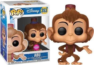 Produktbild von Funko Pop! Disney: Aladdin - Abu flocked