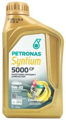 Produktbild von PETRONAS Syntium 5000 CP für 5W-30 1 Liter Motoröl Motorenöl 226.52 229.51 229.52 RN17 PSA B71 2290 9.55535-S1 Öl