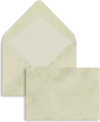 Produktbild von Briefumschläge C6 100g/qm gummiert VE=100 Stück chamois marmora