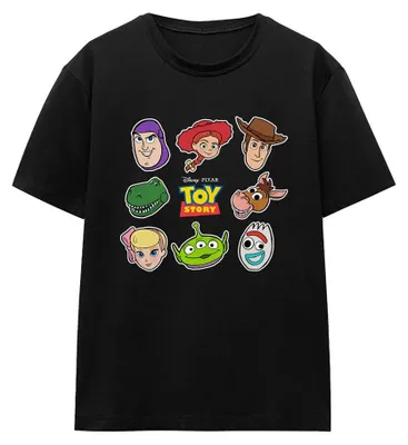 Obrázok produktu pre Toy Story – dámske tričko, výstrih TV33537 (XL) (čierne)