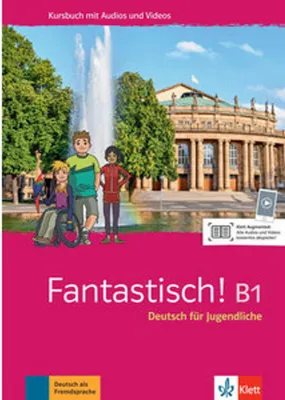 Obrázok produktu pre Fantastisch! B1. Kursbuch mit Audios und Videos