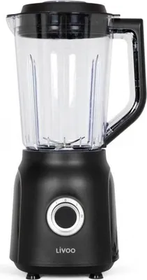 Obrázek produktu pro LIVOO mixér, 1,5 l, 600 W, 22 000 otáček za minutu, 2 rychlosti, černý