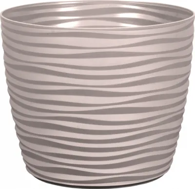 Obrázek produktu pro Obal na květináč SAHARA PETIT plastový matný d11x9cm