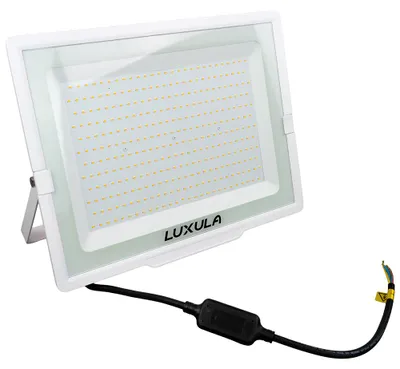 Produktbild von LUXULA LED Fluter 300 W 3000 K warmweiß weiß IP65
