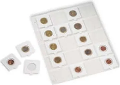 Produktbild von Kunststoffhüllen GRANDE für 20 Münzrähmen, 5er Pack