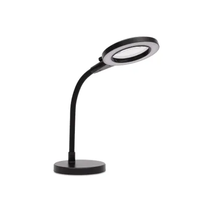 Zdjęcie produktu dla Lampa z lupą SBR Zoom+ z oświetleniem LED i powiększeniem 2,25x, czarna