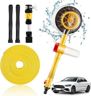 Produktbild von Automatische Autowasborstel mit langem Schlauchanschluss - 500 cm - Hochdruck-Reinigungswerkzeug