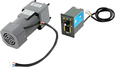 Obrázek produktu pro Motor s převodovkou, nastavitelná rychlost, odolná konstrukce, 90 W, 100 K