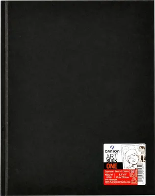 Produktbild von Canson - Skizzenbuch Art Book One Hardcover 98 Blatt 100gr 216x279mm weiß