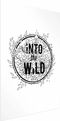 Produktbild von Posterpapier Poster - Into the Wild 21x30 cm Text m-C-0298-ao-a