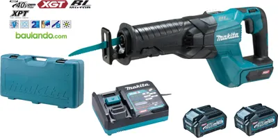 Obrázek produktu pro Makita JR001GM201 - Motorový mop - akumulátorový - 2 baterie, včetně nabíječky - 40 V
