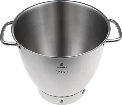 Produktbild von KENWOOD - KAB71.002BS 7L Easywarm Edelstahl-Rührschüssel mit Griffen - AW20011053