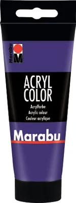 Produktbild von Marabu Acrylfarbe Acryl Color 100 ml violett 251