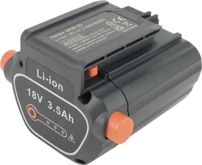 18V 1500mAh 2000mAh 2500mAh Lithium Replacement Battery Compatible With