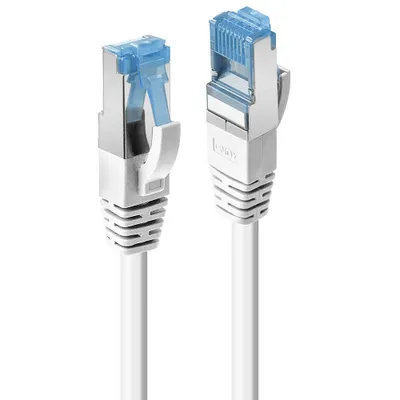 Produktbild von LINDY Patchkabel Cat6A S/FTP PIMF LSZH weiß 0.50m