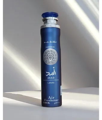 Zdjęcie produktu dla Odświeżacz powietrza Lattafa Asad Zanzibar 300 ml w sprayu