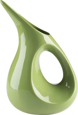 Produktbild von Vase 'Krug' (20x15x30cm), grün