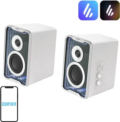 Zdjęcie produktu dla Edifier QR30, 1-drożny, 2.0 kan., Przewodowy i Bezprzewodowy, 30 W, 63 - 20000 Hz, Biały