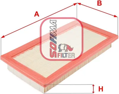 Produktbild von Luftfilter SOFIMA S 3440 A für FIAT PUNTO (176) Filtereinsatz