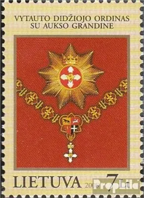 Produktbild von Briefmarken Litauen 2008 Mi 964 (kompl.Ausg.) postfrisch Orden