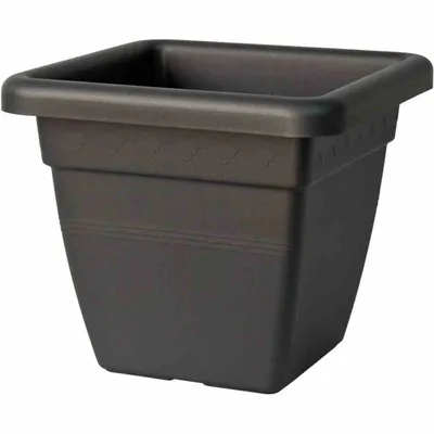 Produktbild von Kübel KREA quadratisch 40 cm anthrazit