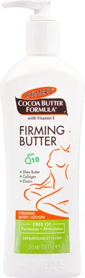 Obrázok produktu pre Palmer's Cocoa Butter Formula Cocoa Butter Firming Butter, Maslo, Ženy, Pružnosť, Spevňujúce, Tónovanie, Univerzálna pleť, 315 ml, kakaové maslo, Bambucké maslo