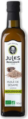 Zdjęcie produktu dla OLEJ SEZAMOWY TŁOCZONY NA ZIMNO500 ml - JULES BROCHENIN