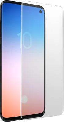 Zdjęcie produktu dla Avizar, folia ochronna na ekran do telefonu Samsung Galaxy S10, wykonana z lateksu, przezroczysta, odporna na zarysowania