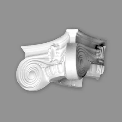 Produktbild von HOMESTAR Halbsäule Kapitell D1/H, Länge 130 mm, 24440