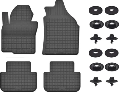 Produktbild von Gummimatten Mit Stoppern Für: Kia Sportage Iv (2015-) Schwarz Set