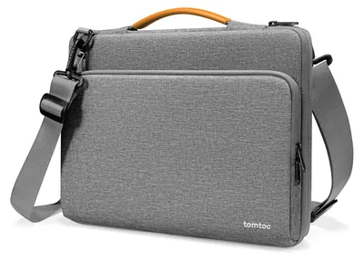 Produktbild von tomtoc 360° Laptop Tasche Hülle für 15 Zoll MacBook Air M5/M4/M3/M2 – Größe 15 Zoll für MacBook Air 15, Grau