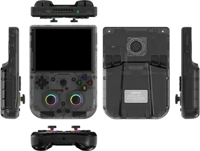 Image de Console de jeux rétro ANBERNIC RG406V Noir