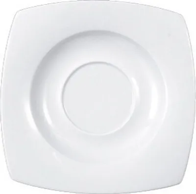 Produktbild von 6x Kombi-Untertasse 16,5 cm, eckig Speiseteller,  Teller