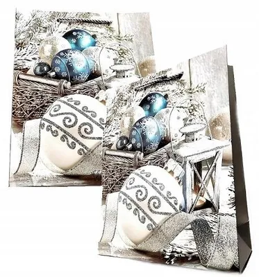 Produktbild von Midex Große Weihnachtliche Geschenktasche XXL Dekorativ