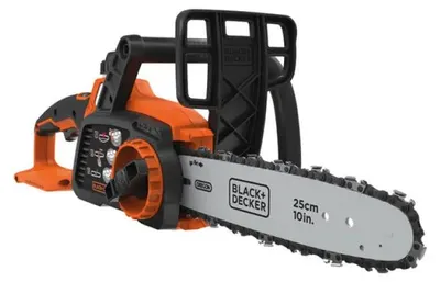 Produktbild von Black + Decker 18V Akku-Kettensaege, 25 cm, Lieferumfang ohne Akku und Ladegerät - GKC1825LB-XJ
