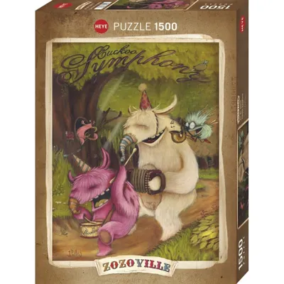 Produktbild von HEYE Puzzle Zozoville: Kuckuckssymphonie 1500 Teile