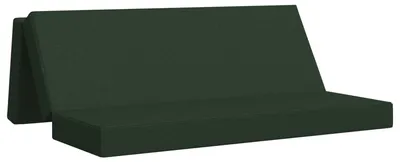 Immagine prodotto di Divano Letto Pieghevole 200 x 67 x 45 cm Verde Scuro