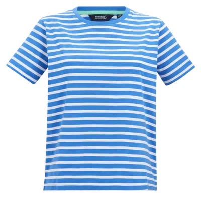 Immagine prodotto di Regatta - Maglietta "Bayletta" da donna RG11457 (50 DE) (blu Sonic/bianco)