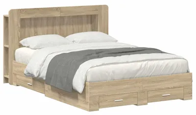 Immagine prodotto di Telaio del letto con storage Rovere Sonoma 150 x 200 cm