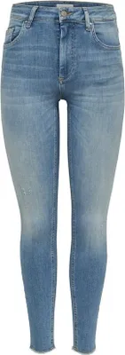 Produktbild von Only Damen Jeans ONLBLUSH 30736-L/30, 30736-L/32, 30736-M/30, 30736-M/32, 30736-S/30, 30736-S/32, 30736-XL/30, 30736-XL/32, 30736-XS/30, 30736-XS/32 ONL-15162363 light blue denim L/32