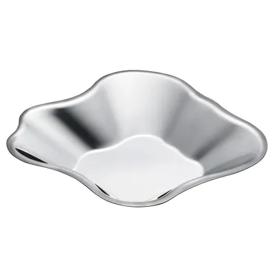 Produktbild von Iittala Alvar Aalto Collection Schale, Schüssel, Schälchen, Salatschale, Snackschale, Edelstahl, Silber, 6 x 35.8 cm, 1008960