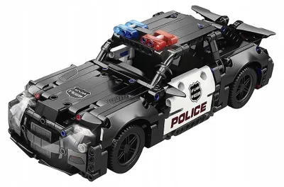 Produktbild von K&M Polizeiauto Konstruktionsspielzeug für Kinder, 437 Teile