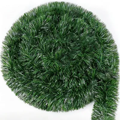 Immagine prodotto di Ghirlanda natalizia verde, 10 metri, ghirlanda di abete artificiale per decorazioni natalizie