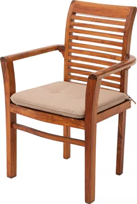 Zdjęcie produktu dla Zestaw poduszek do siedzenia "Bella" - zestaw 4 sztuk - 50×43 cm  odwracalna, odporna na warunki atmosferyczne i wygodna | poduszka na leżak, tapicerka, sofa | PillowPrim