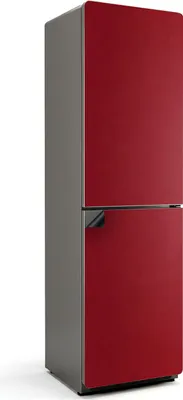 Zdjęcie produktu dla Kolor bordowo-czerwony - magnetyczna osłona lodówki - magnetyczna folia dekoracyjna do kuchni - dekoracja z magnesem na lodówkę - samoprzylepna tablica magnetyczna - folia magnetyczna na drzwi lodówki - 60x205 cm