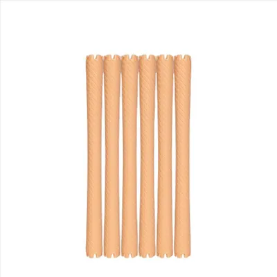 Immagine prodotto di INF Bigodini per frangia ad aria, plastica, varie misure, per styling, 6 pezzi S