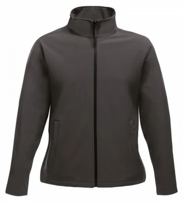 Produktbild von Regatta - "Ablaze" Softshelljacke Zum Bedrucken für Damen LT337 (38 DE) (Dunkelgrau/Schwarz)