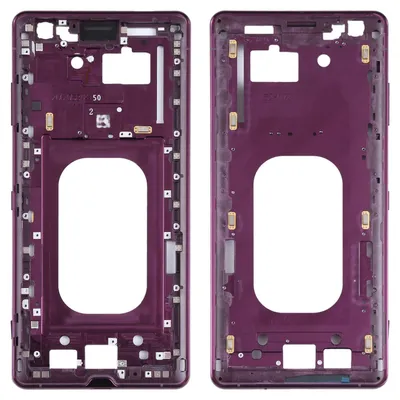Image de Cadre central pour Sony Xperia XZ3, violet, pièce de rechange