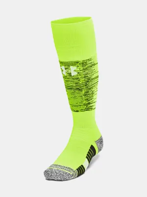 Productafbeelding van Under Armour Magnetico Pocket, lange sokken, groen, geel, EU 31 1/2-36 1/2, heren/dames, groen, geel, EU 31 1/2-36 1/2